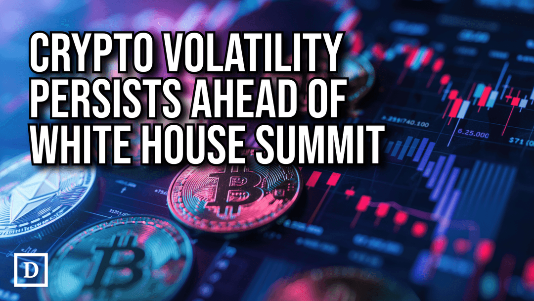 Cryptocurrency Market Slips as Inflation Fears Resurface Ahead of Crypto Summit