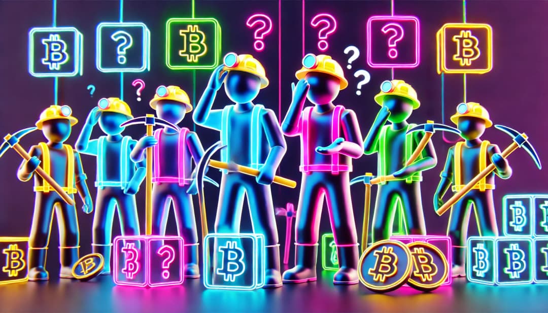 confused miners
