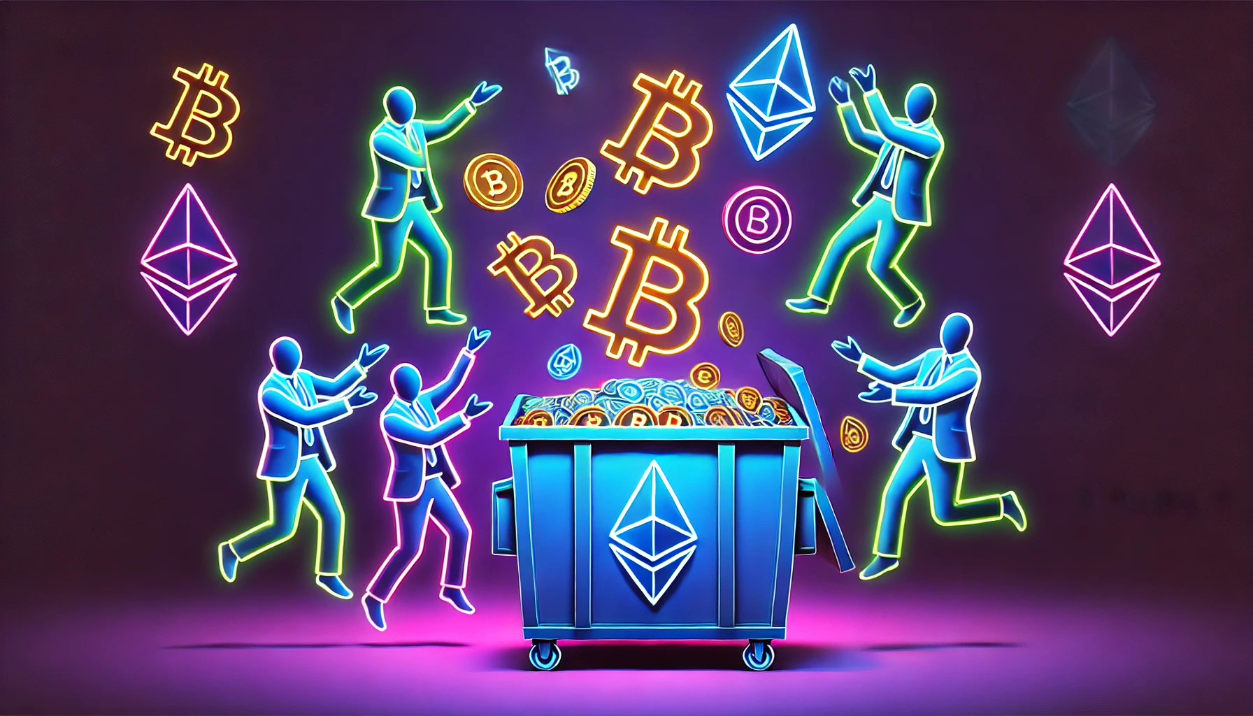investors dumping crypto