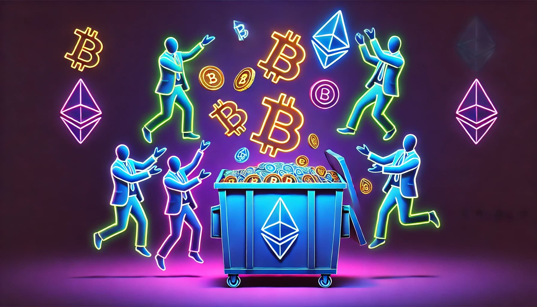 investors dumping crypto