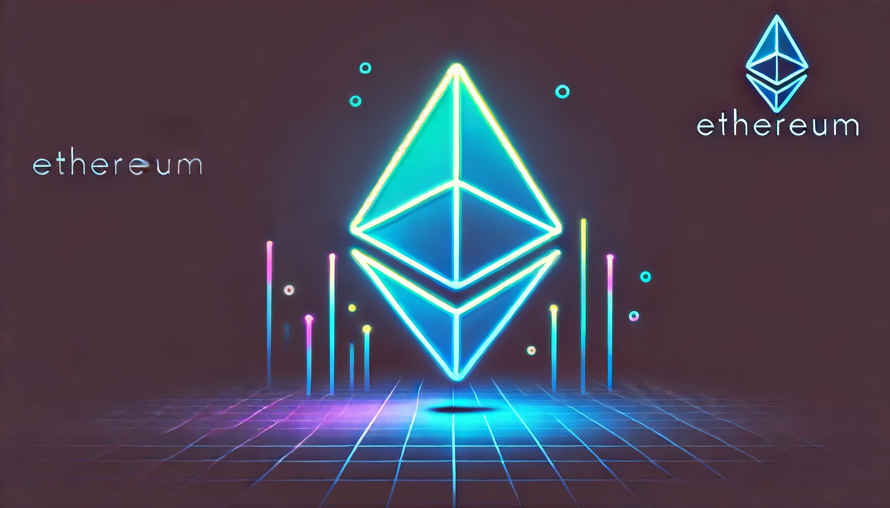 stylized Ethereum logos