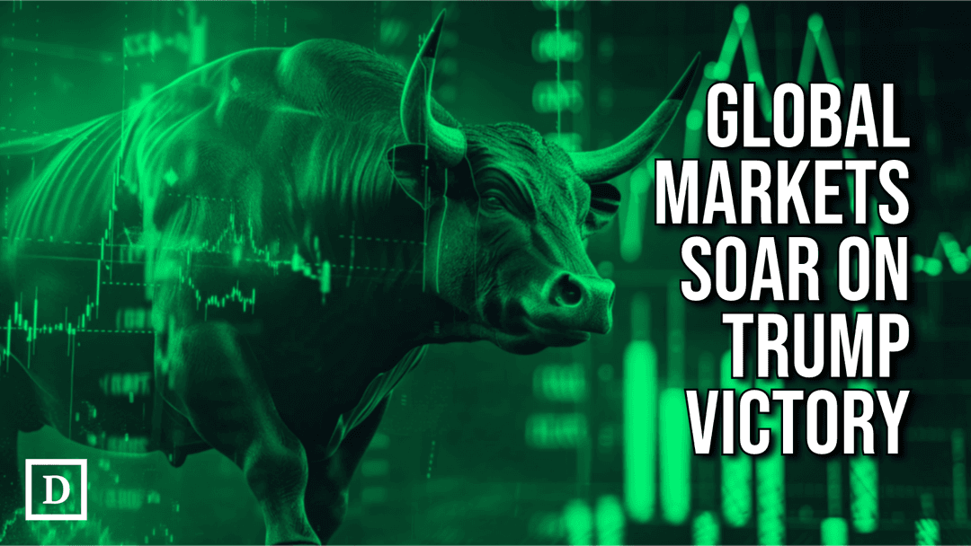 bull with charts