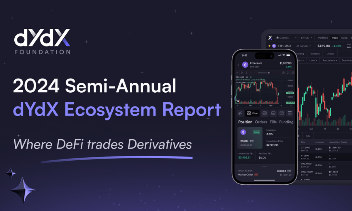 The dYdX Foundation’s 2024 Semi-Annual Ecosystem Report Highlights Incredible Progress & Community Engagement