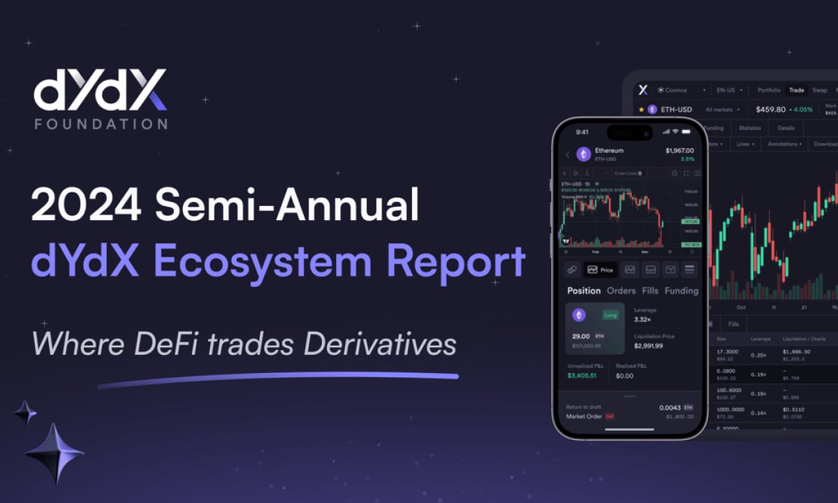 The dYdX Foundation’s 2024 Semi-Annual Ecosystem Report Highlights Incredible Progress & Community Engagement