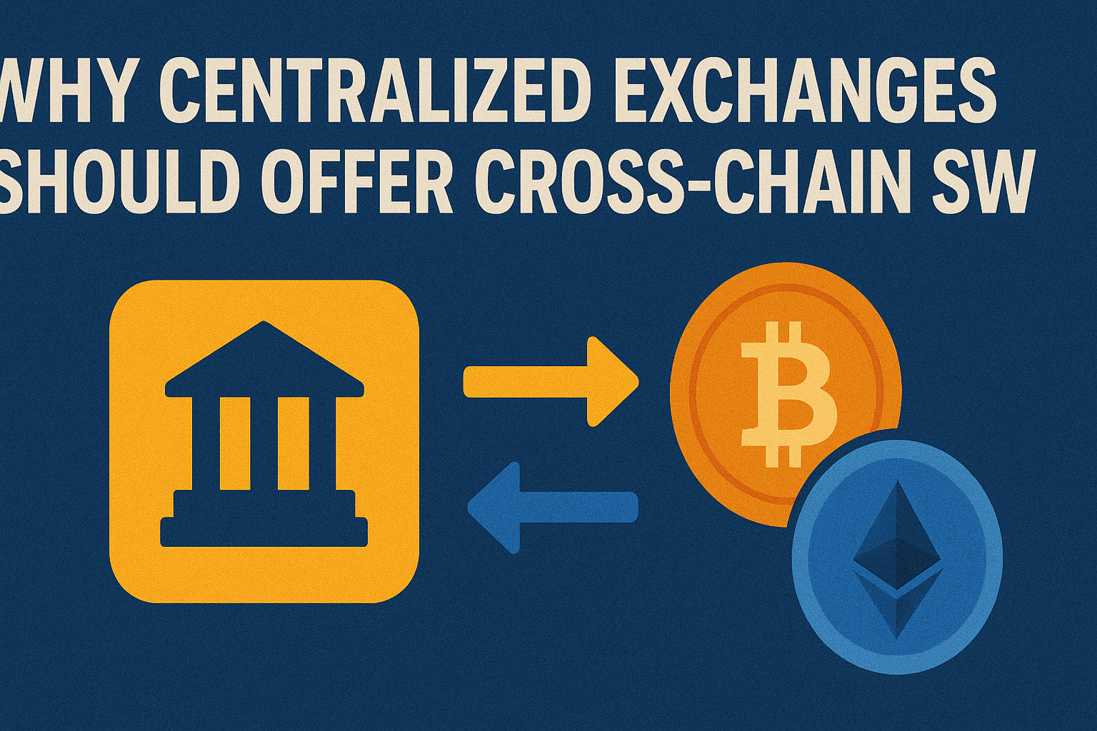 Why centralized exchanges should offer cross-chain swaps