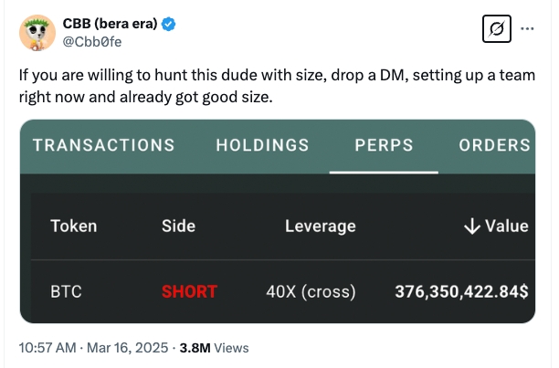Tweet screenshot