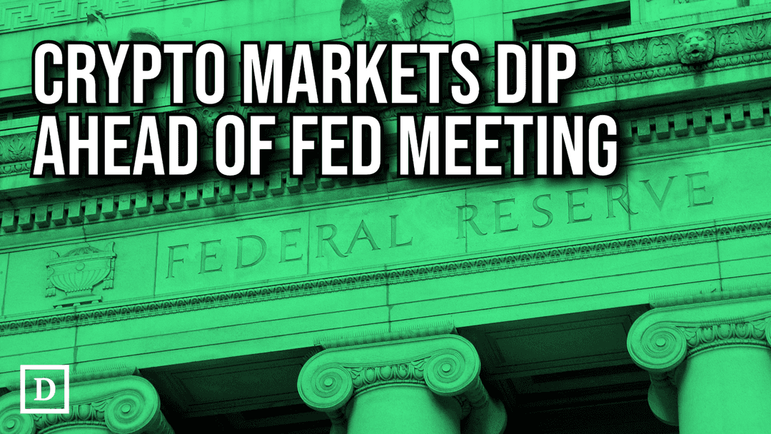 Crypto Market Dips as Investors Await Key Fed Decision