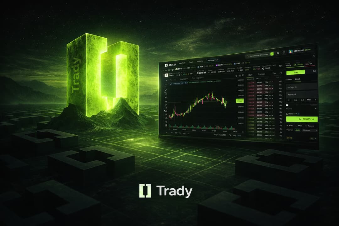 Trady To Open Early Access to Cross-Chain Trading Terminal With Unified Balances Across 12+ Networks