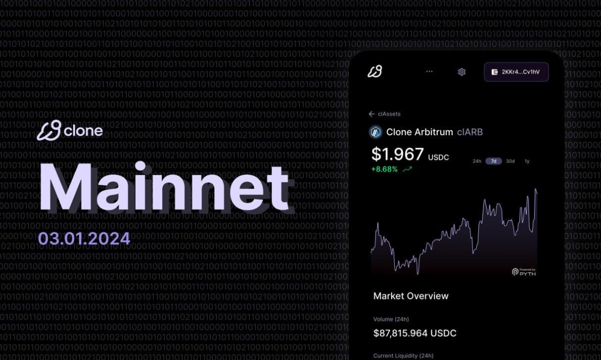 Clone Launches Public Mainnet, Introducing SUI to Solana’s Ecosystem for the First Time