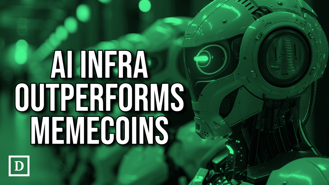 AI Token Infrastructure Outperforms Agents and Memecoins