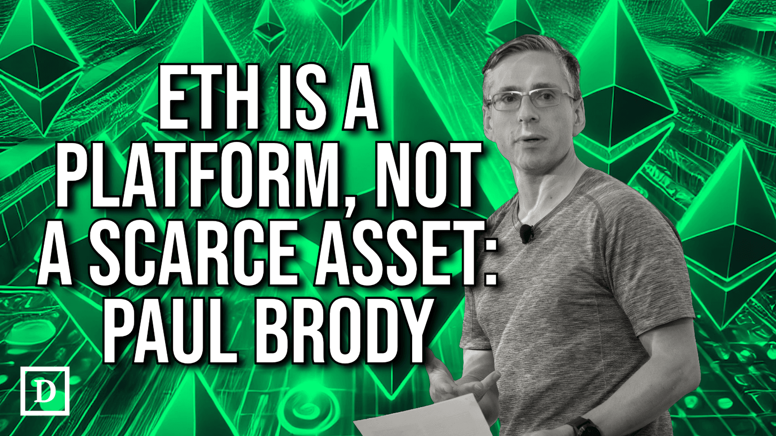 Ethereum Must Choose: Asset or Platform, Says EY’s Paul Brody