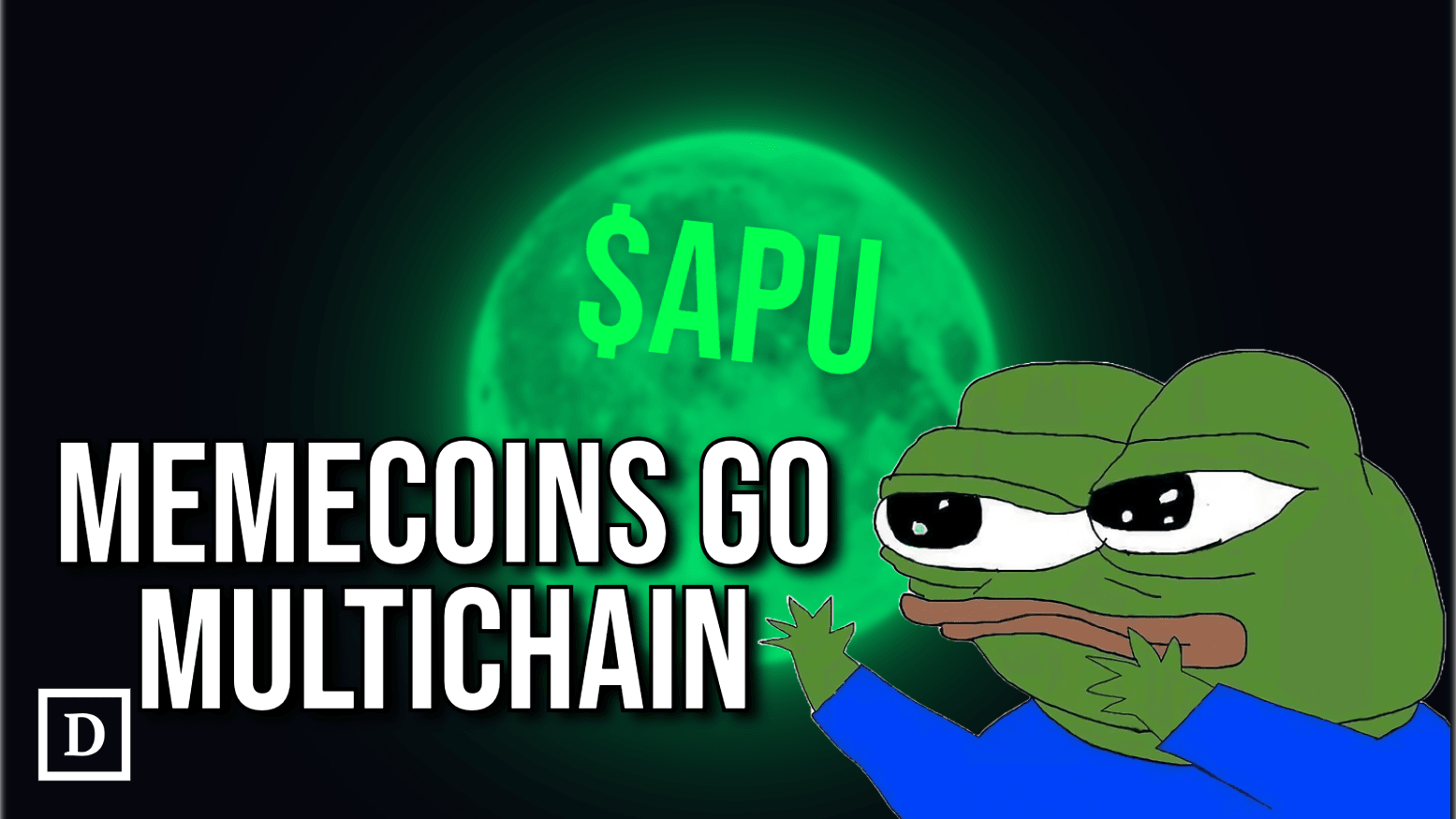 apu with a moon background