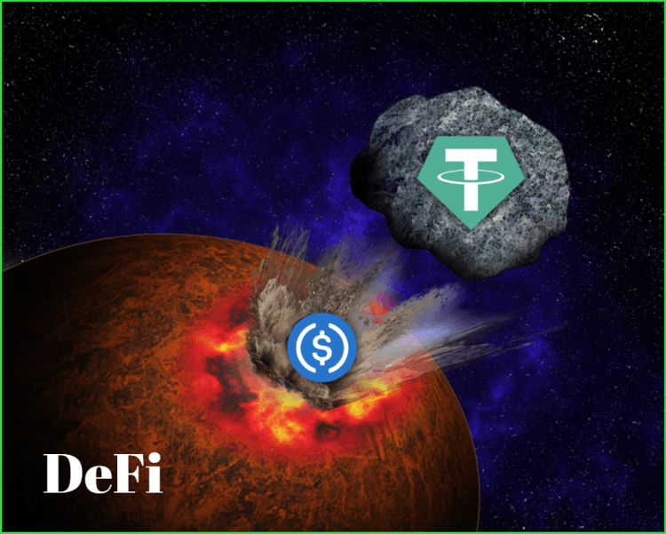 Doomsday Scenarios in DeFi Revolve Around Stablecoins USDC and USDT
