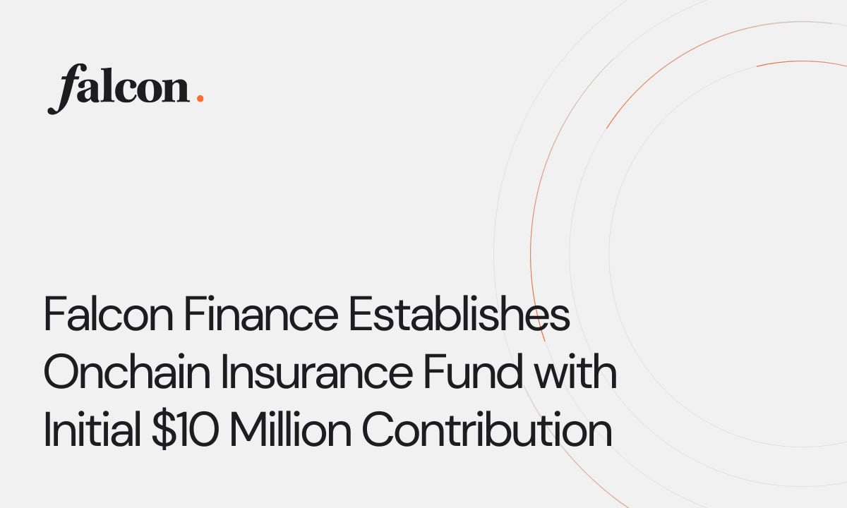 Falcon Finance Establishes Onchain Insurance Fund with Initial $10 Million Contribution
