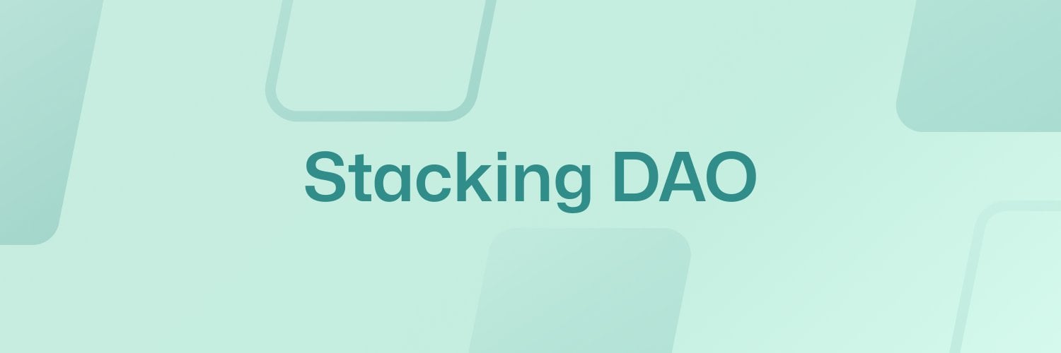 Liquid Stacking with stSTX by Stacking DAO