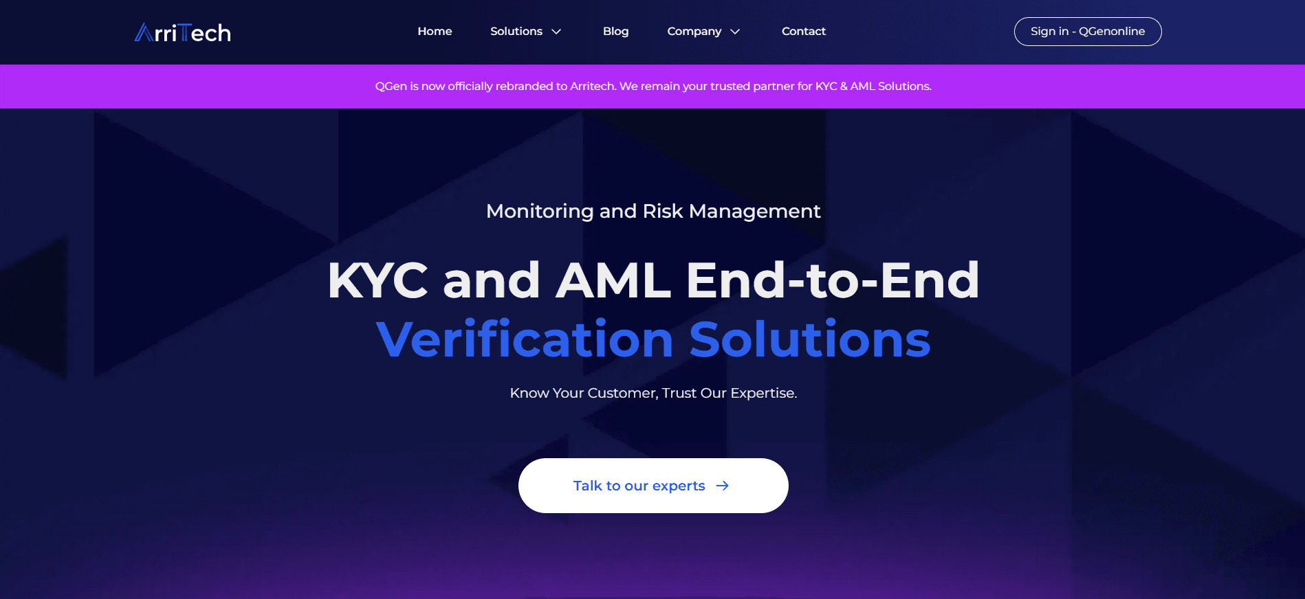 Arritech Launches QGen Online 2.0 - A Break-Through for Risk Compliance