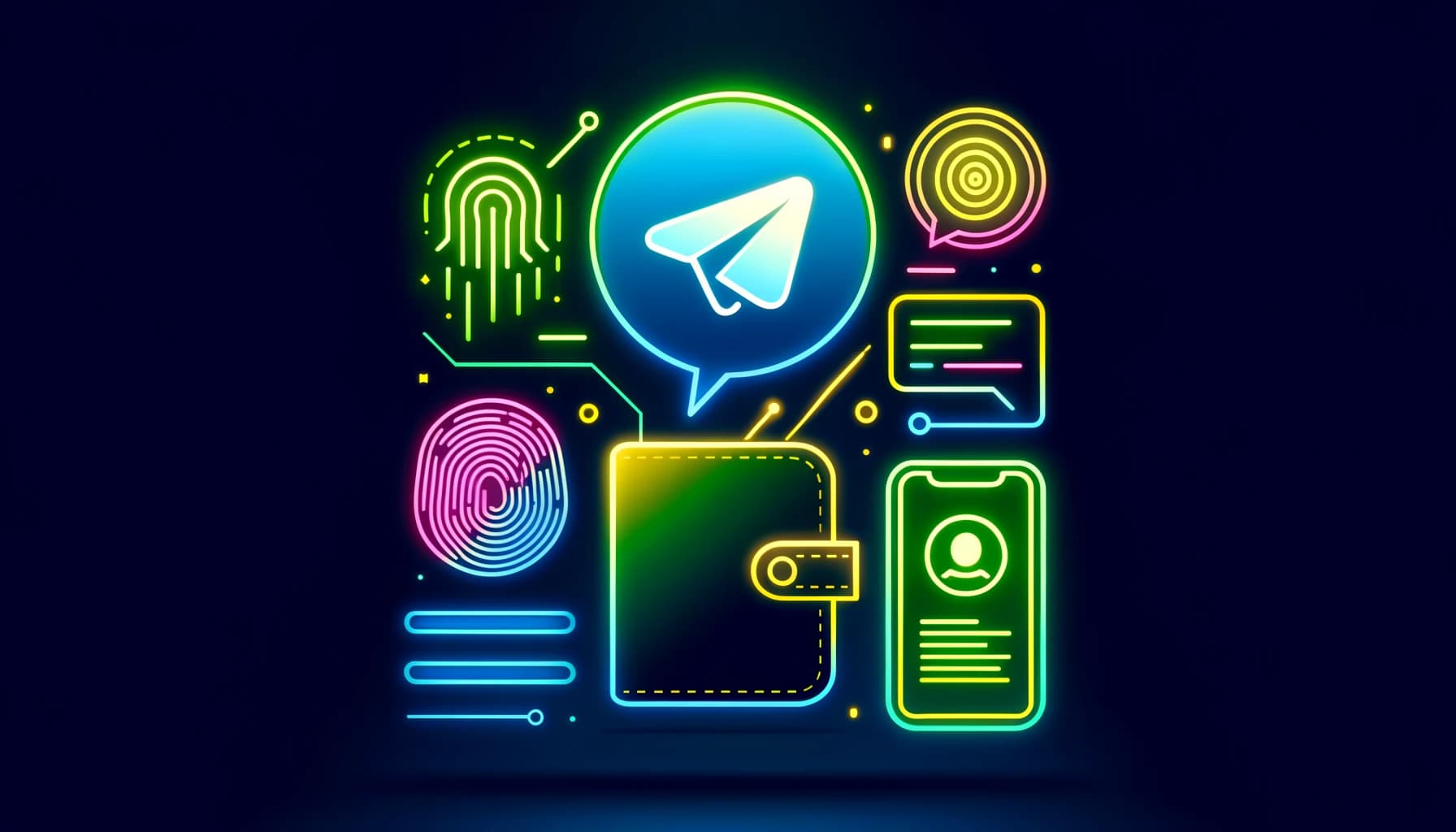 digital wallet with fingerprints