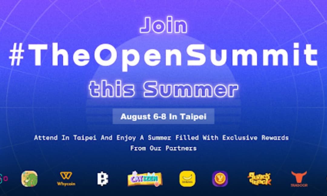 The Open Summit Set to Transform Asia’s Web3 Landscape as the largest TON event this Summer