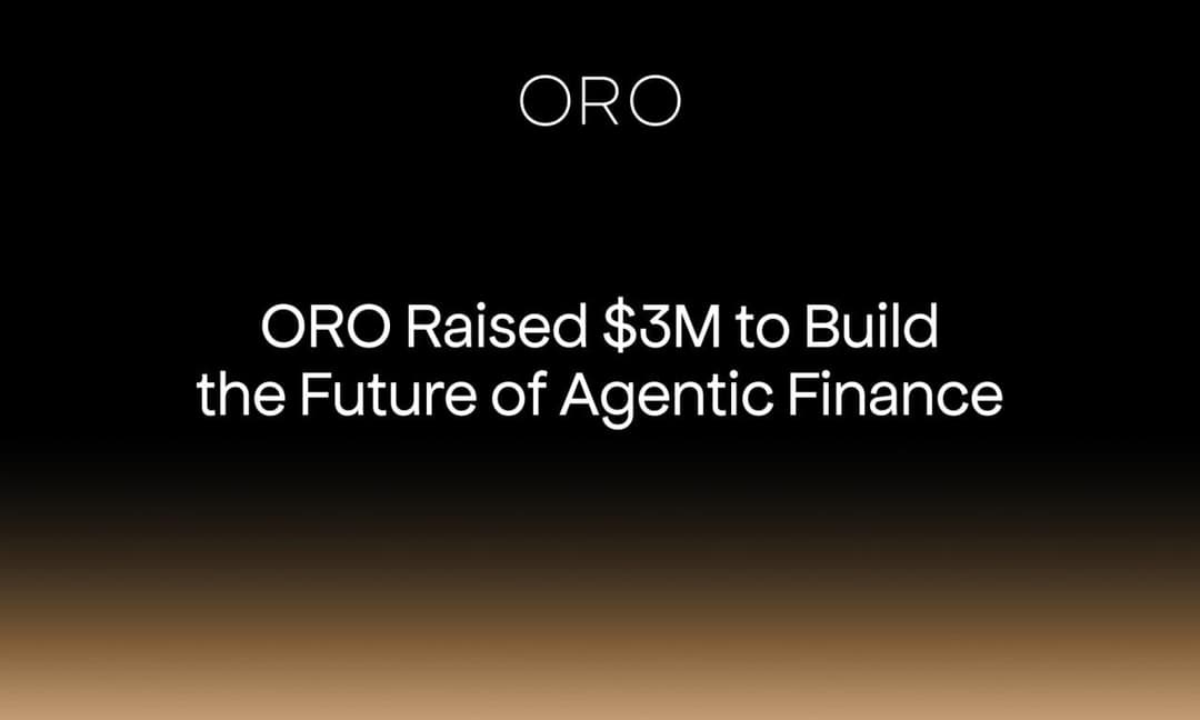 Oro Secures $3 Million Strategic Round to Accelerate Natural-Language AI and Autonomous Agentic Finance