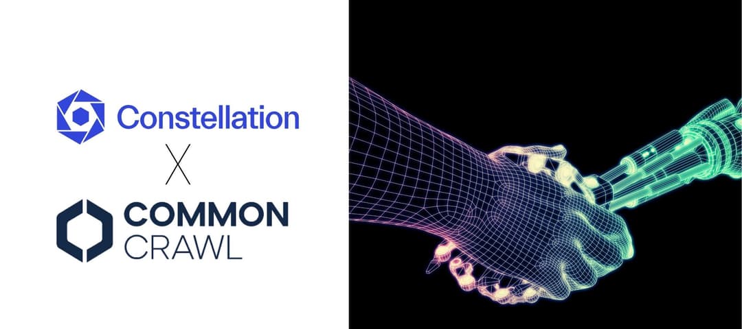 Constellation Network and Common Crawl Provide Secure Validation of AI Training Data