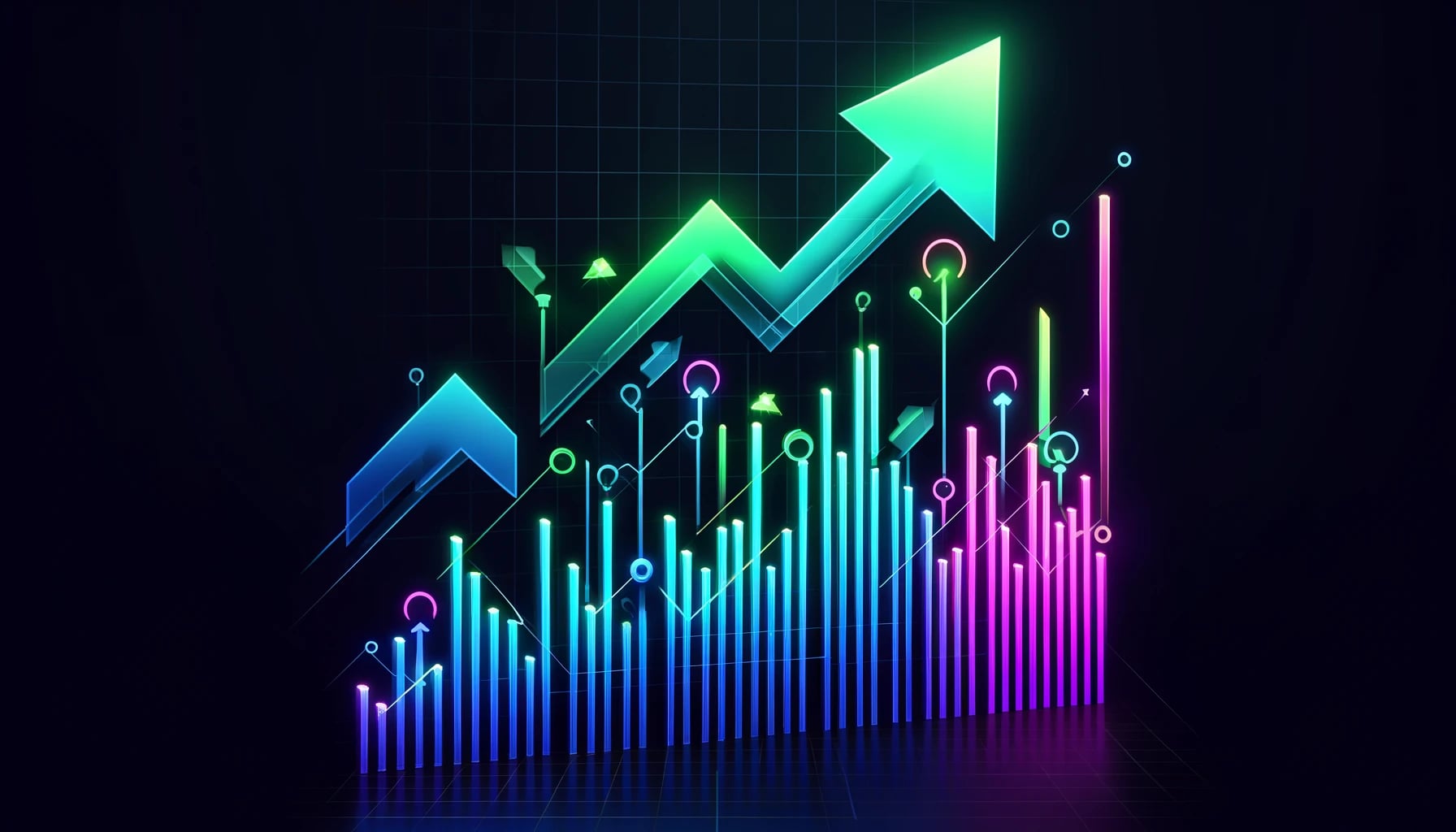 image depicting soaring trading volume