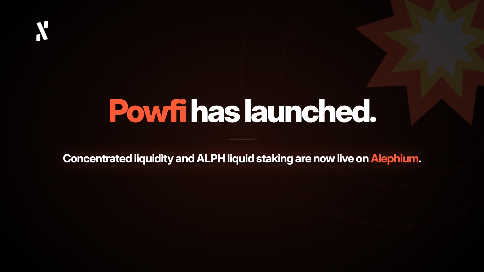 Alephium Launches Powfi, Bringing Concentrated Liquidity and Liquid Staking to Proof-of-Work