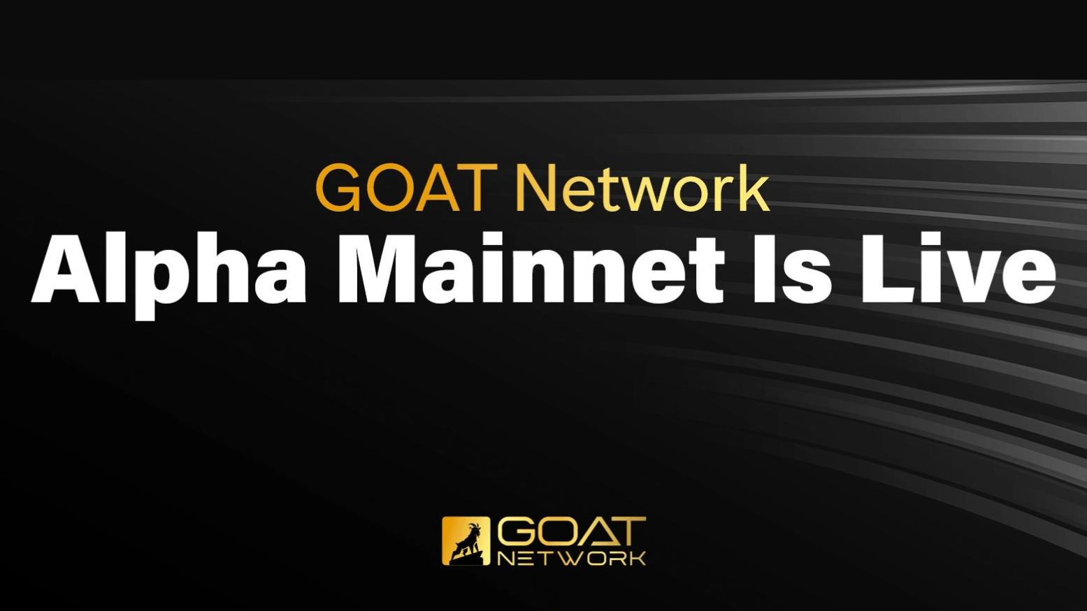 GOAT Network Alpha Mainnet Is Live!