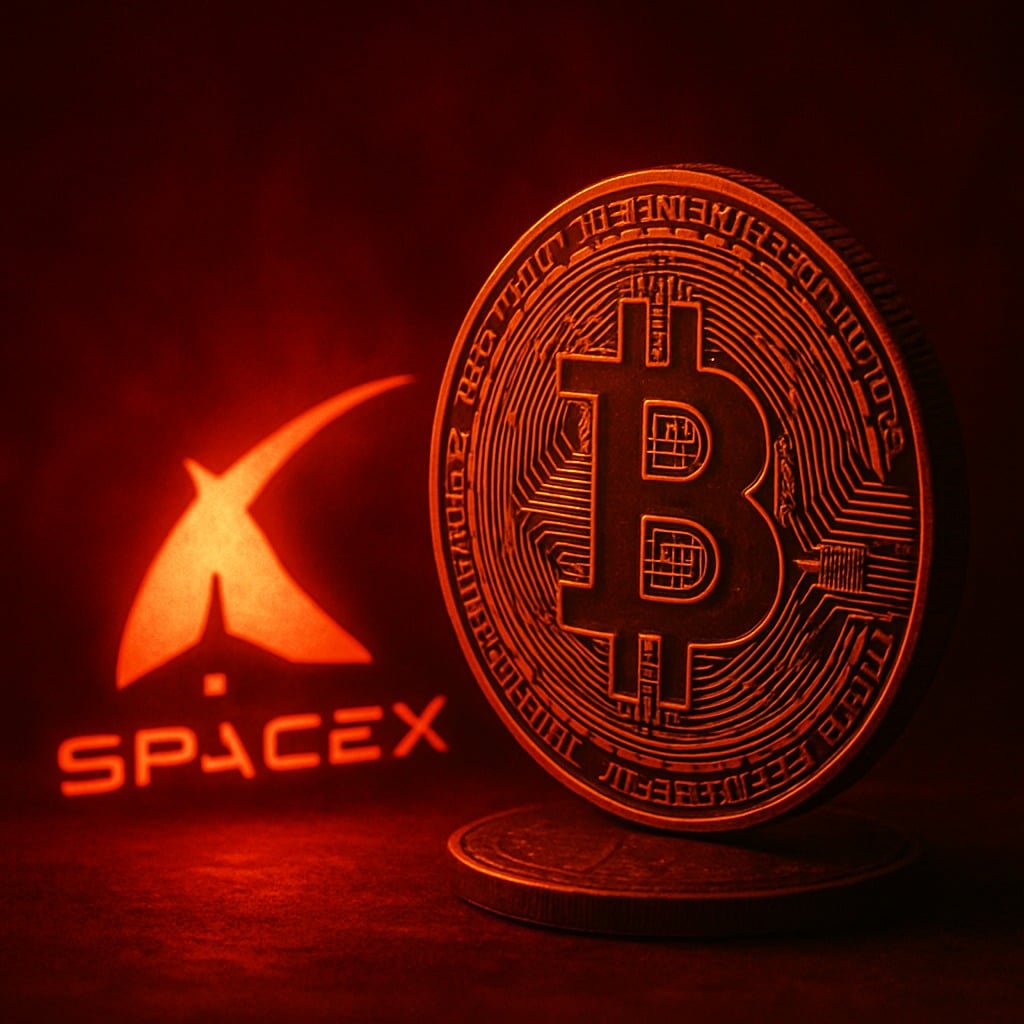 SpaceX Shifts $153 Million in Bitcoin in First Move Since 2022