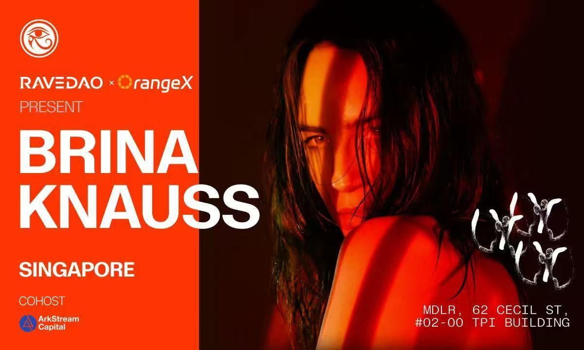RaveDAO and OrangeX Bring Brina Knauss to Singapore During TOKEN2049 Week
