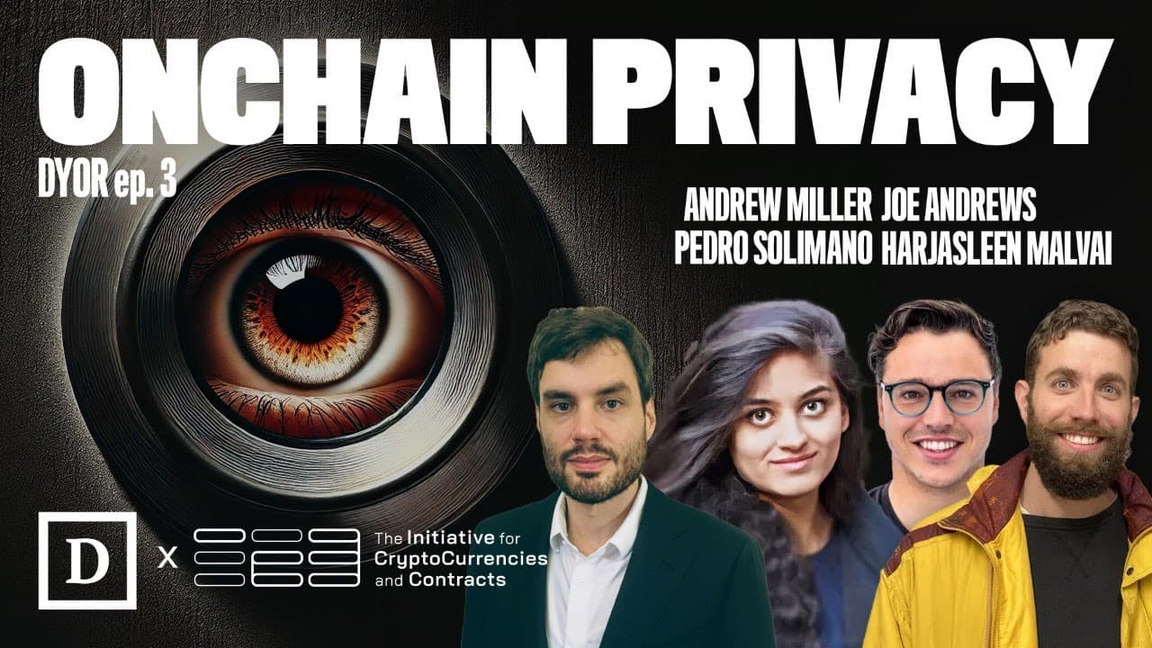 Now You See Me, Now You Don't: Onchain Privacy
