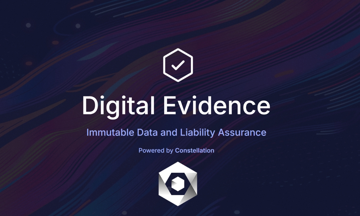 Constellation Network Launches Digital Evidence to Unlock the Trillion Dollar Transparency Economy