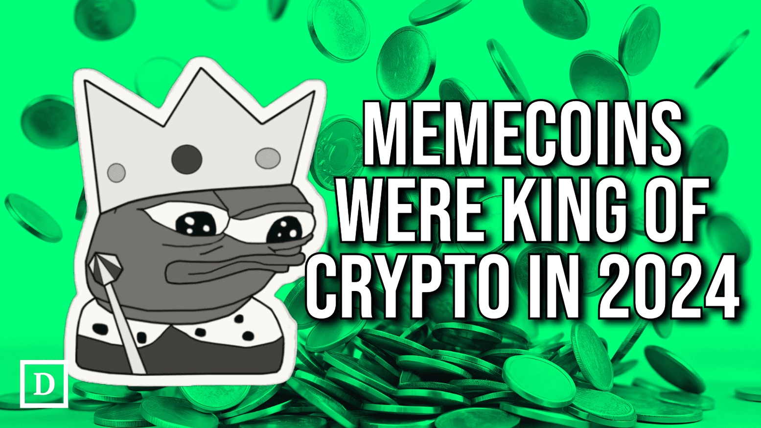 Coingecko Report Crowns Memecoins as Leading Crypto Narrative in 2024
