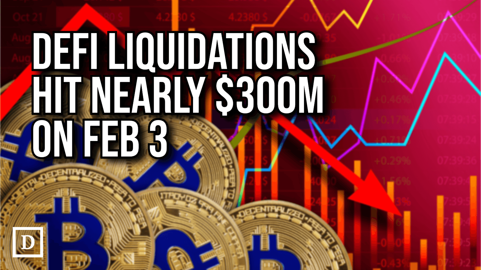 DeFi Lenders Processed Nearly $300 Million of Liquidations on Feb. 3