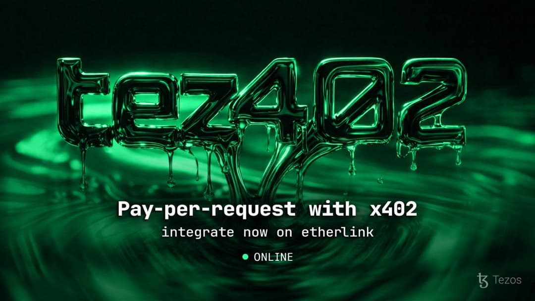 x402 Payment Protocol Lands on Etherlink, Opening the Door to Agentic Payments