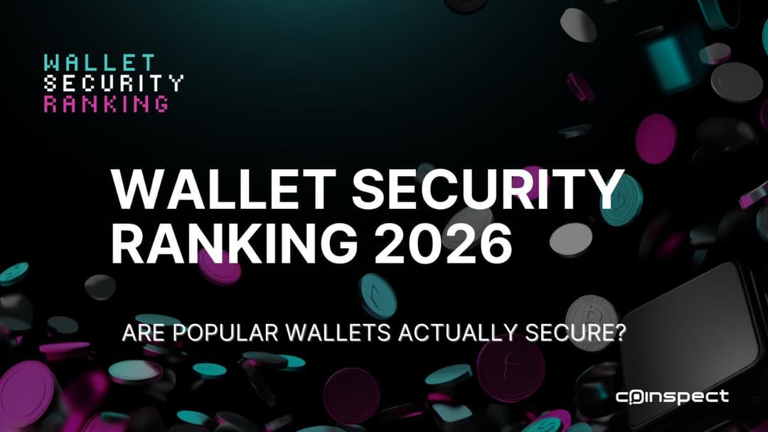 Coinspect Releases Wallet Security Ranking Update