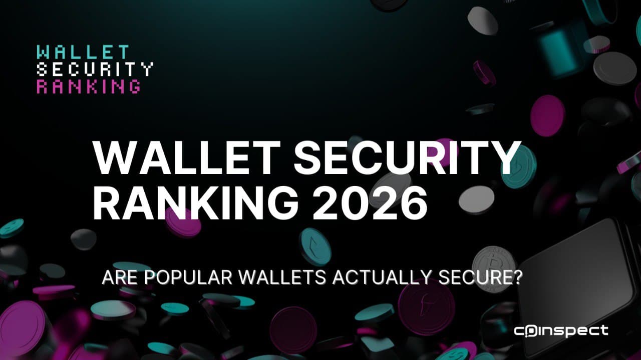 Coinspect Releases Wallet Security Ranking Update