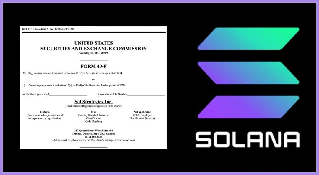 Sol Strategies Seeks Nasdaq Listing With $72 Million Solana Bet