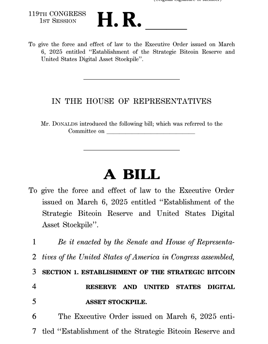 VanEck, BlackRock Urge U.S. Bitcoin Reserve as Lawmakers Back 1 Million BTC Purchase