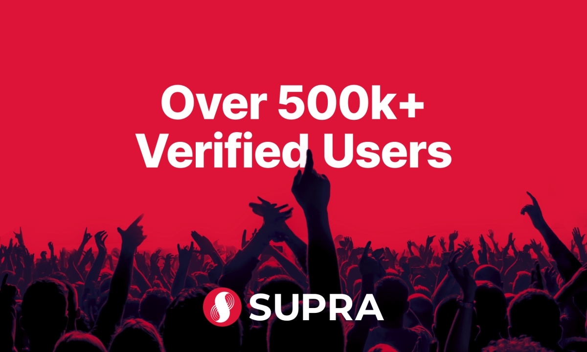 Supra.com’s Airdrop Sets World Record For Layer 1 With Over 500,000+ KYC-Verified Users