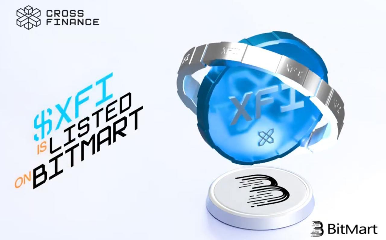 CrossFi Token Is Listed on BitMart With $XFI Trading Incentives