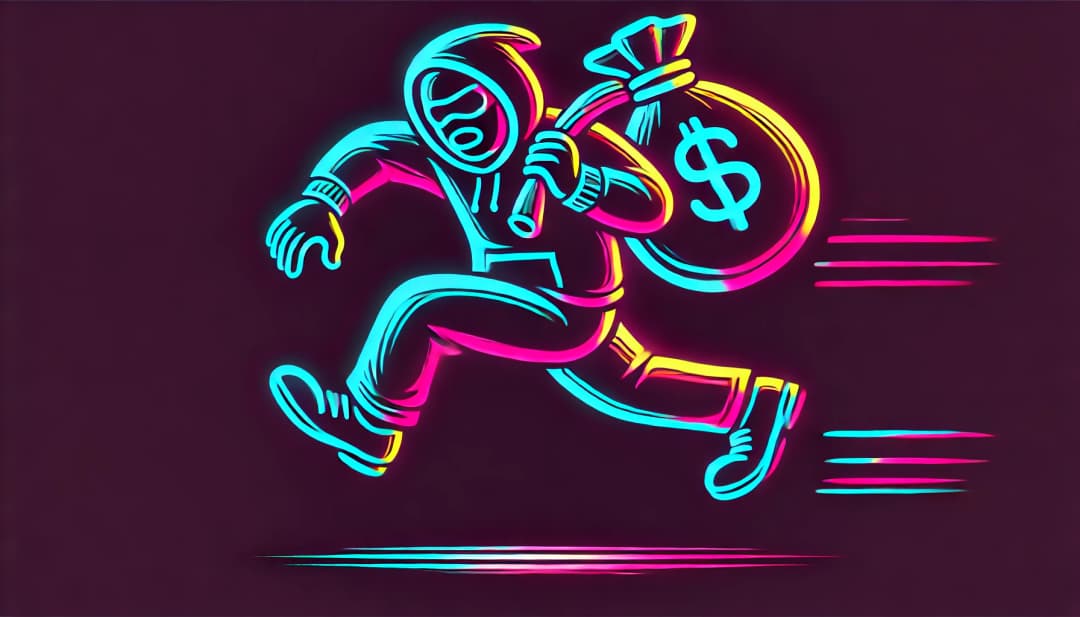 hacker stealing money