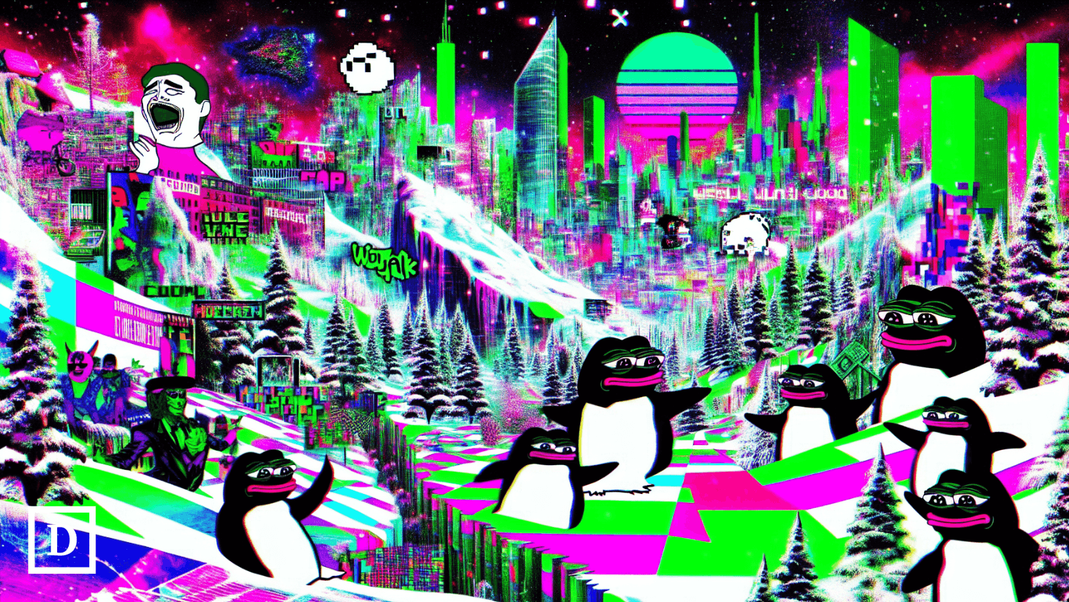 Pudgy Penguins and My Neighbor Alice game cover image