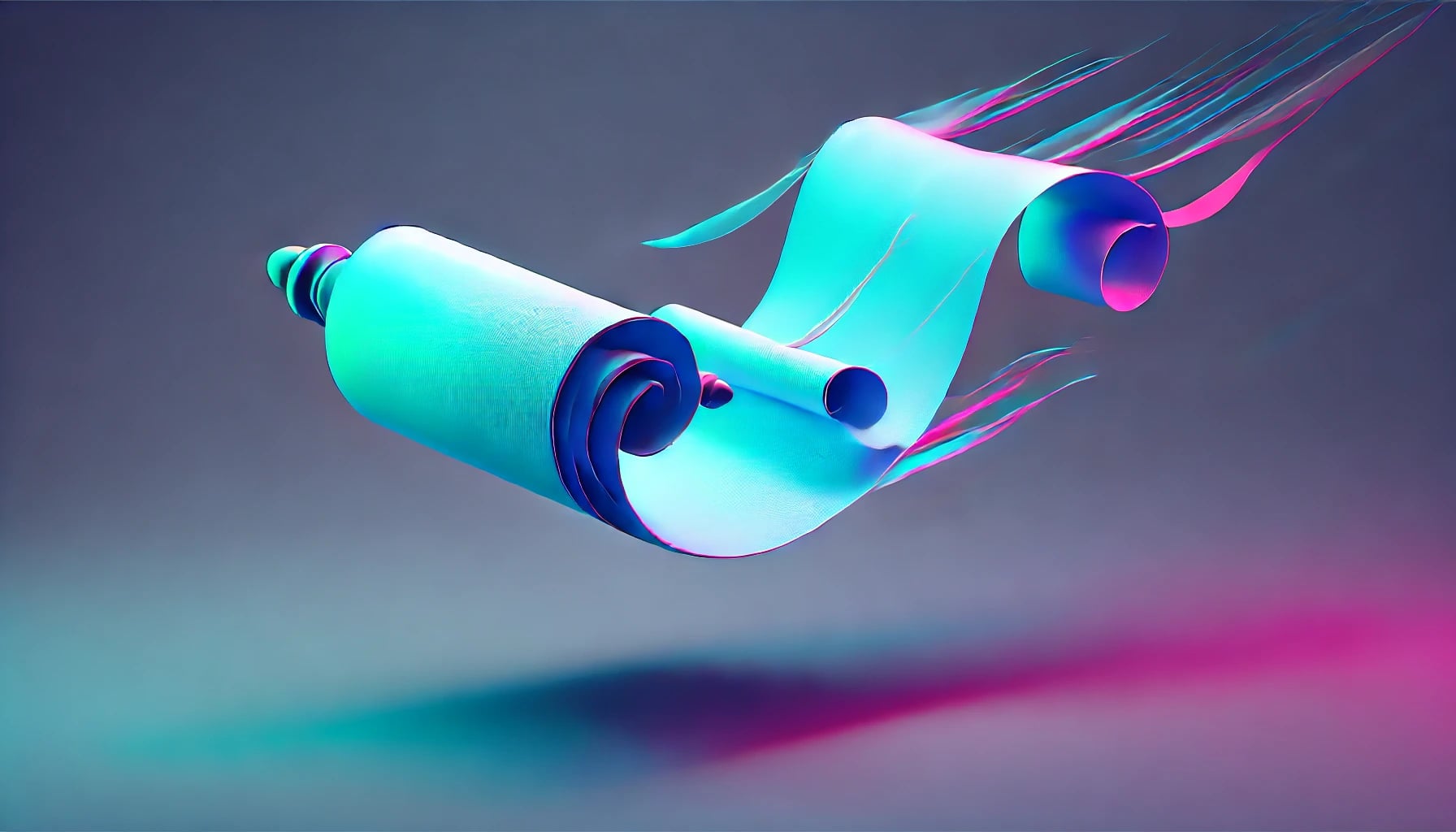floating scroll