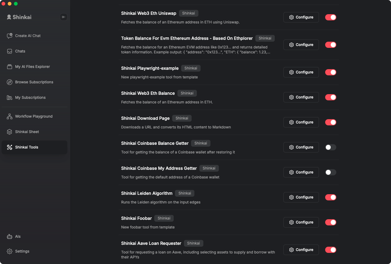 There are hundreds of tools you can choose from to set up your AI assistant.