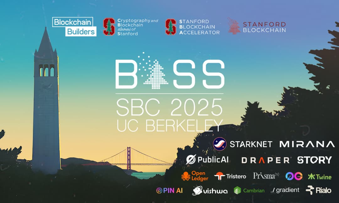 Stanford Blockchain Community Hosts BASS SBC25 at Berkeley on August 3