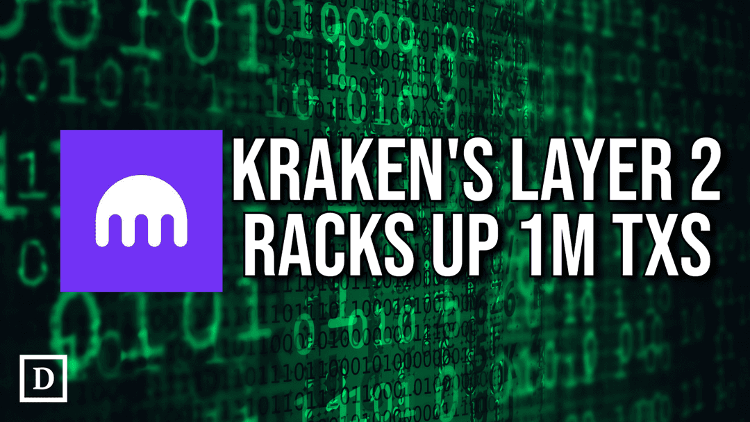 Kraken’s Layer 2 Ink Has Accumulated 1M Transactions Since Launch