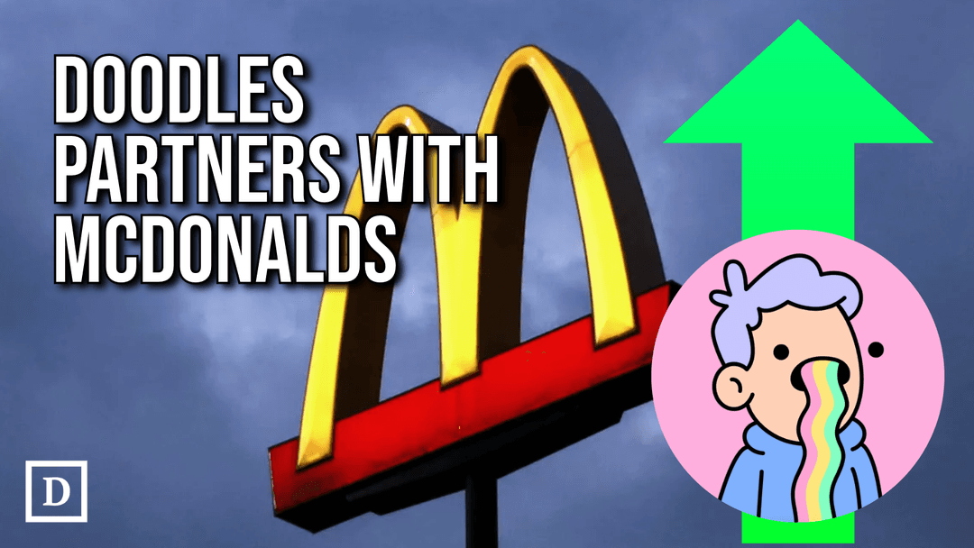 doodles with golden arches