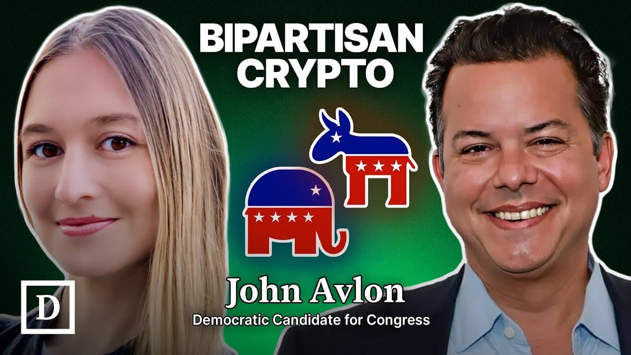 Democratic Candidate John Avlon on Depolarizing Crypto Regulation and Building Bipartisan Support