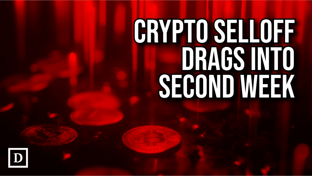 Cryptocurrency Market Losses Extend Into Second Week Amid Macroeconomic Uncertainty