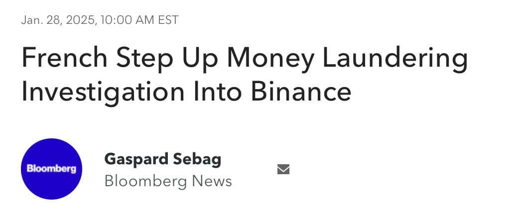 French Investigators Probe Binance for Money Laundering, Tax Fraud, Drug Trafficking, and Terrorist Financing